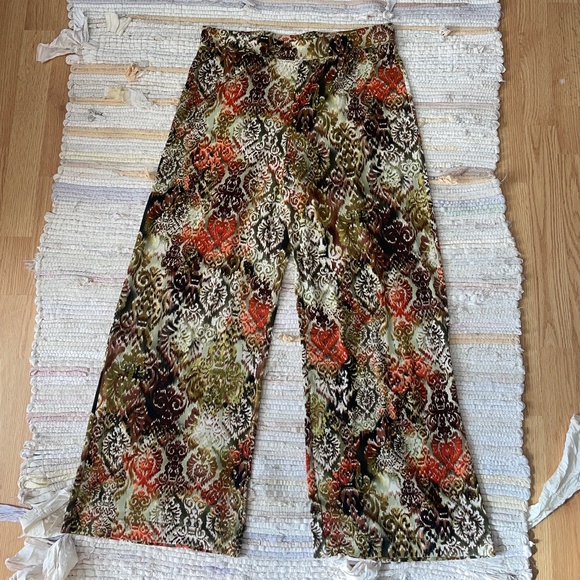 N Touch Pants - N Touch Pull On Wide Leg Stretch Palazzo Pants Size Medium
